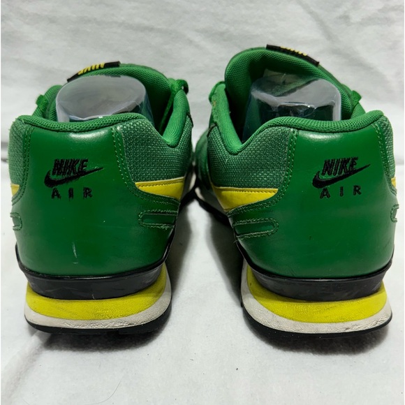 Mens Nike Waffle Trainer Green/Yellow/White Size 12 - Picture 3 of 9